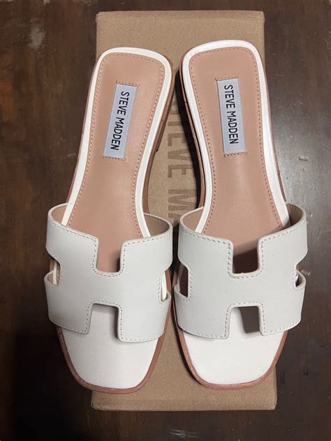 hermes sandals dupe women|steve madden kimmie sandals knockoff.